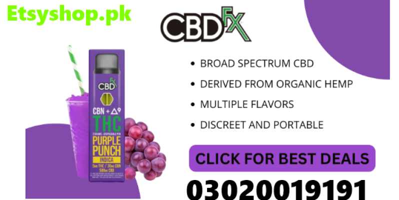 THC VAPE JUICE PURPLE PUNCH IN  Kasur	   		03020019191 1 