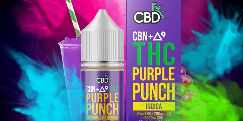 THC Vape Juice Purple Punch In Pakistan | 03001597100 image 1