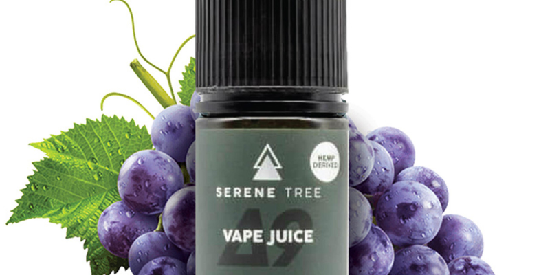 Serene Tree Delta-9 THC Green Apple Vape Juice  In Karachi image 1