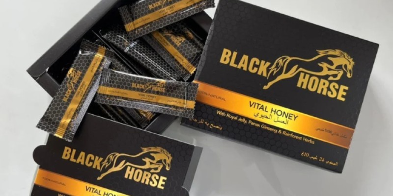 Black Horse Vital Honey Price In Karachi - 03312224449 image 1