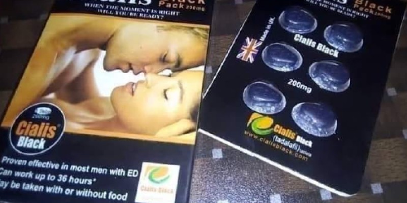 Cialis Black 200Mg Tablets In Chiniot 03000975560 image 1