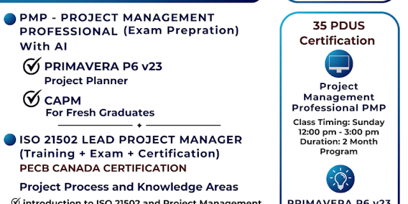 PROJECT MANAGEMENT COURSES image 1