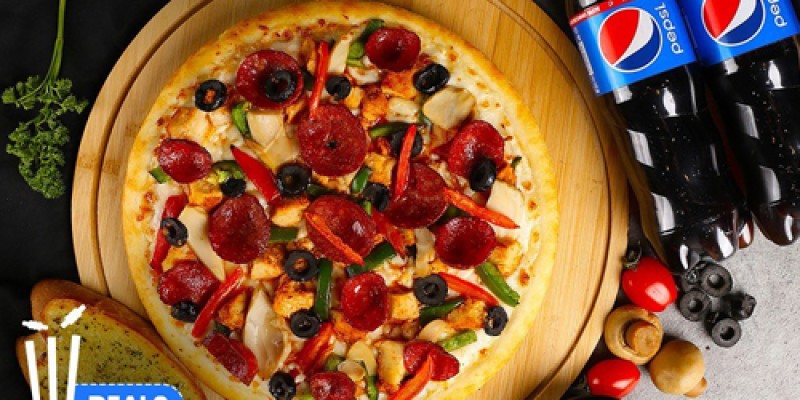 PSL7 Deal 1 at Pizza Nation for Rs.333/- 2 