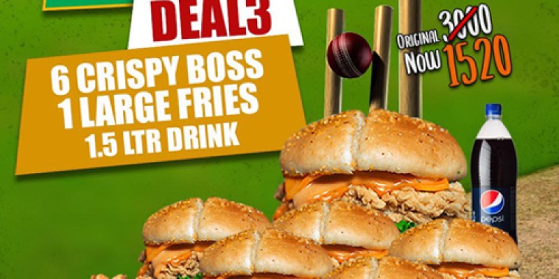 SL Deal 1: Smoke 'N' Cheese For Rs.1300/- 2 