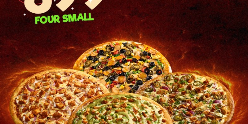 Value Deal 5 at Papi's Pizza For Rs.2199/- 2 