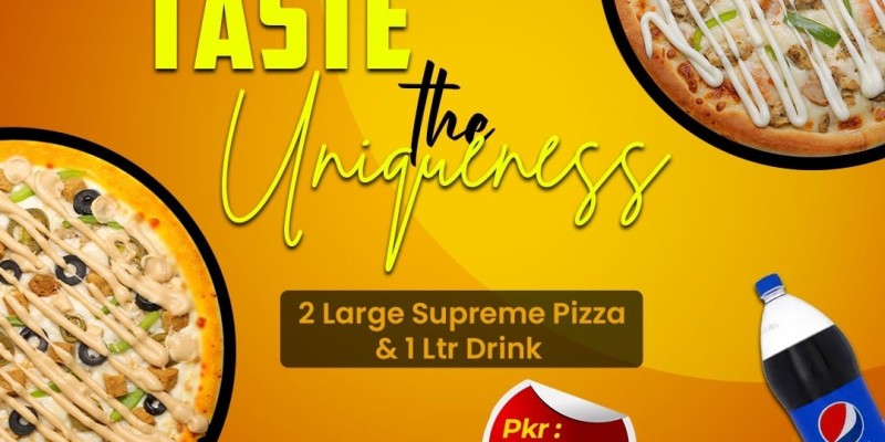 RH Pizza Ramadan Special Deal Rs.999/- 2 