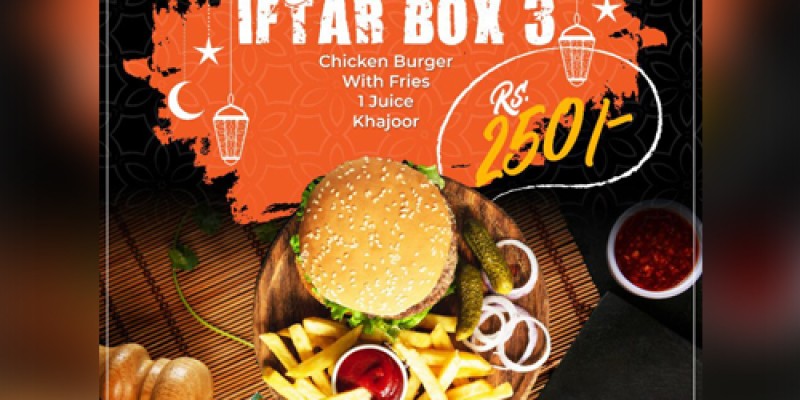 D' Thali Land Iftar Box Deal 1 For Rs.200/- 2 