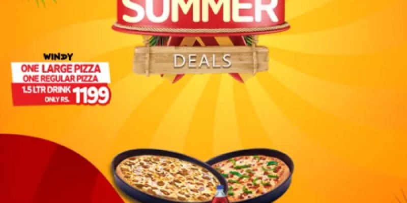Pizza Bite  Thunder Storm Deal For Rs.799/- 2 