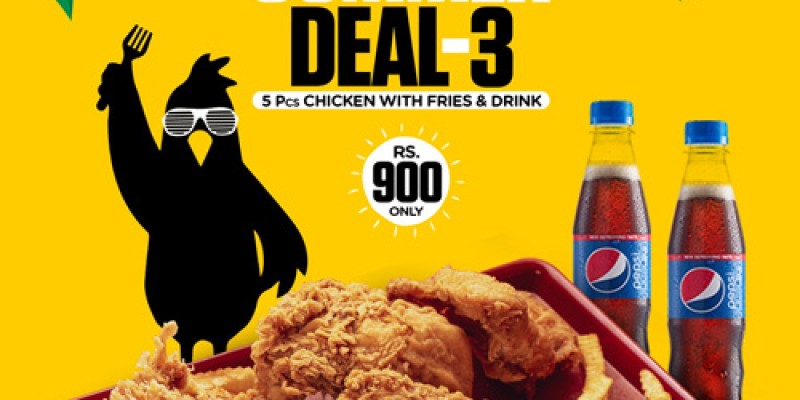 Clucky's! Summer Deal Starting Rs.390/- 2 
