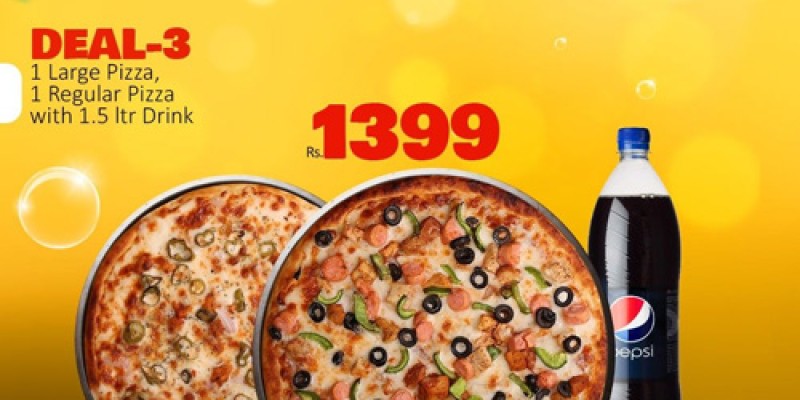 Pizza Crust Summer Deal 1 Rs.699 2 