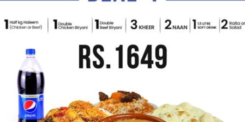 Karachi Haleem  Deal 1 For Rs.499/- 2 