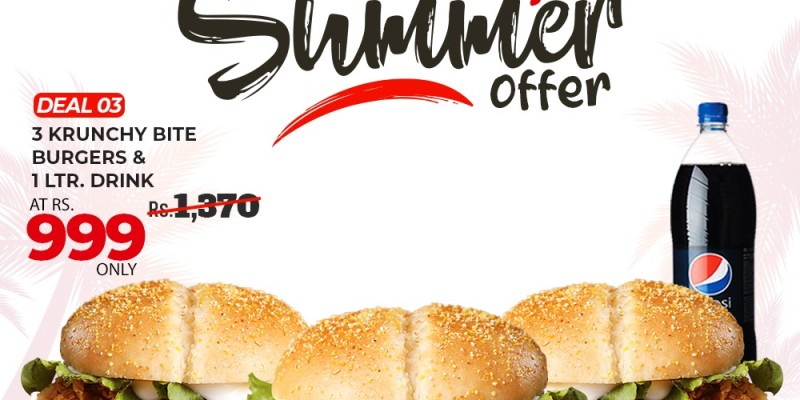 Krispy2GO Krazy Summer offer Starting Rs. 470 2 