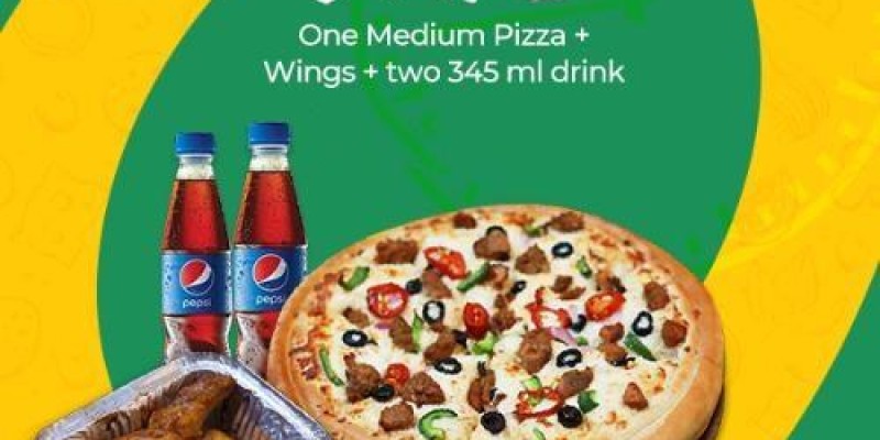 Caesar's Pizza Lunch Deal 1 For Rs.349/- 2 
