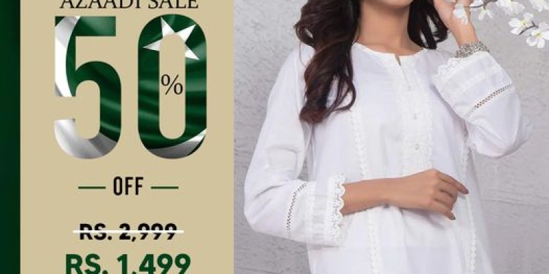 Shahzeb Saeed Azadi Sale Upto 70% Off 2 