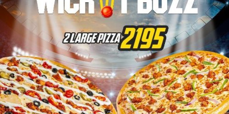 Yellow Taxi Pizza Co. Wicket Buzz Deal 1 For Rs.1695 2 