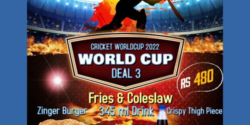 Double Decker World Cup Deal 1 For Rs.399 2 
