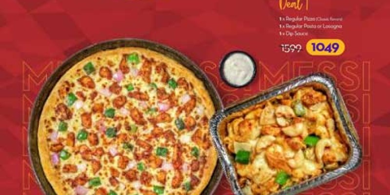 Pizzeria FIFA World Cup Deal 1 For Rs.1049 2 