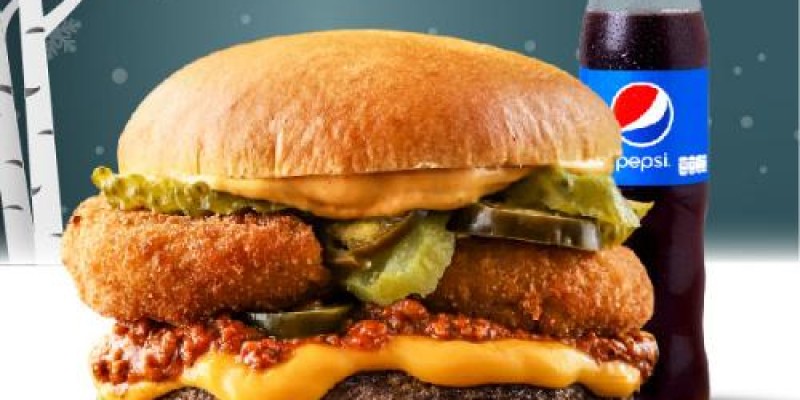 Burger O'Clock Winter Deal 1 For Rs.599 2 