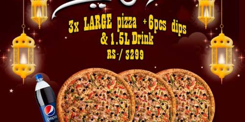 The New York Pizza Ramzan Deal 1 For Rs.1699 2 