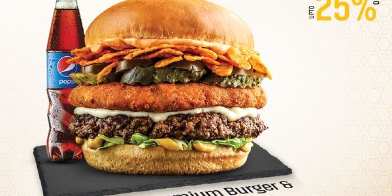 Burger O'Clock Ramadan Feast 1 For Rs.599 2 