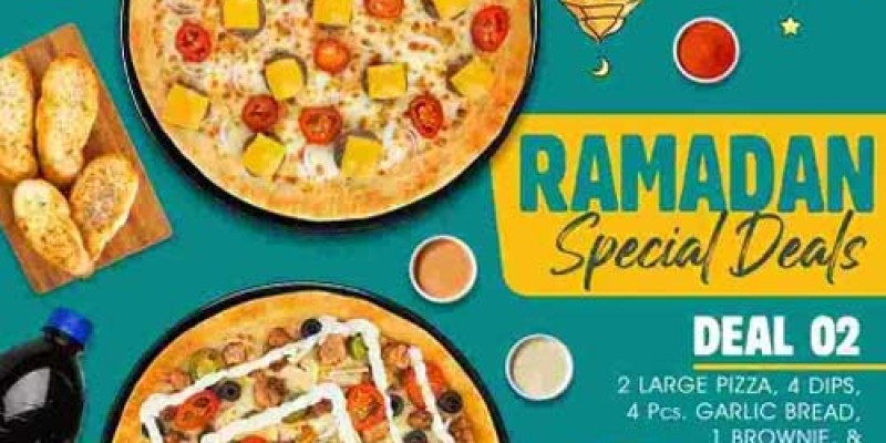Caesar's Pizza Ramzan Deal 1 For Rs.2199 2 