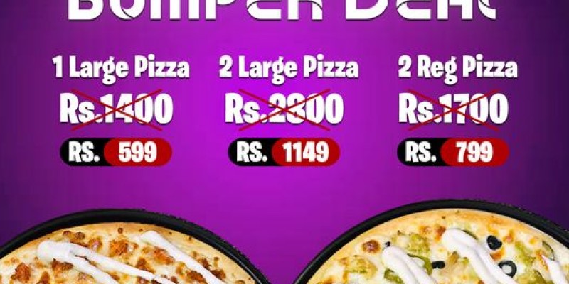 Pizzago Ramadan Deal 1 For Rs.550 2 