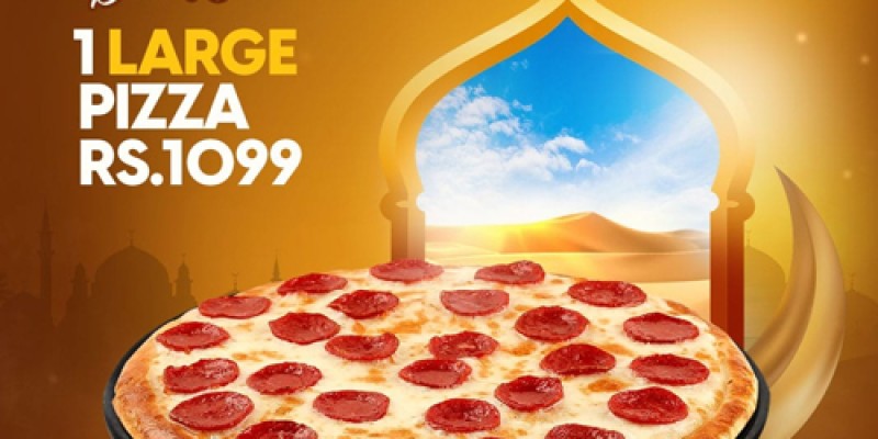 Pizza Nation Ramadan Deal 1 For Rs.349 2 