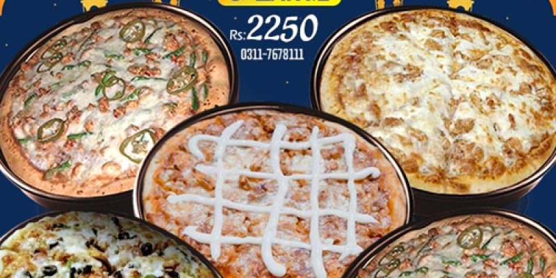 Karachi Pizza Iftar Deal 1 For Rs.900 2 