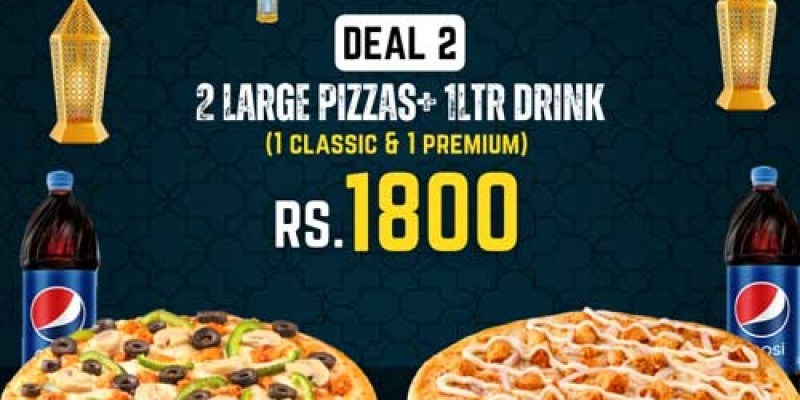 Pizza 363 Ramadan Deal 1 For Rs.895 2 