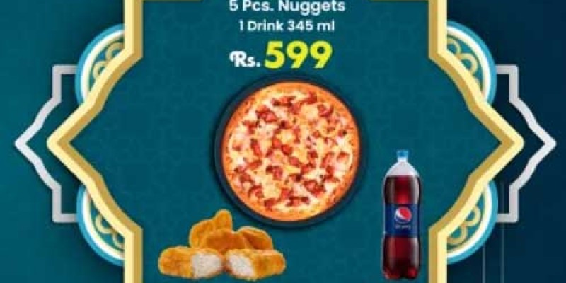Pizza Mars Ramadan Deal 1 For Rs.999 2 