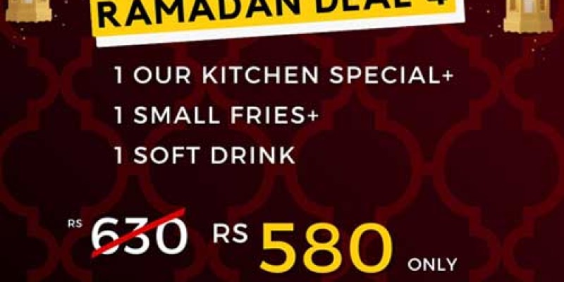 The Meaty Kitchen Ramadan Deal 1 For Rs.1900 2 