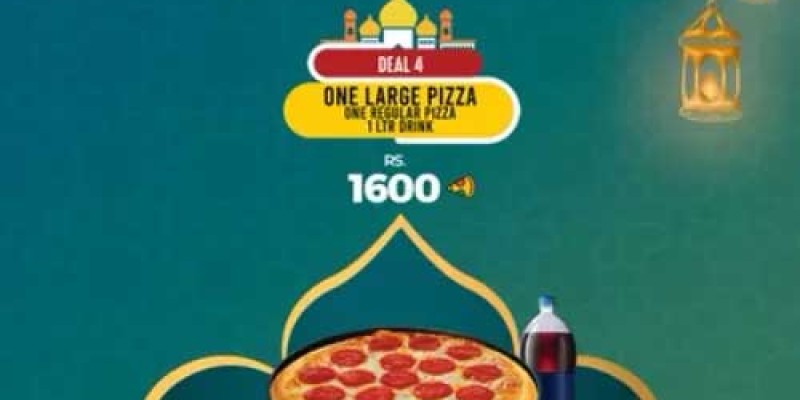 Pizza Bite Pakistan Ramadan Deal 1 For Rs.850 2 