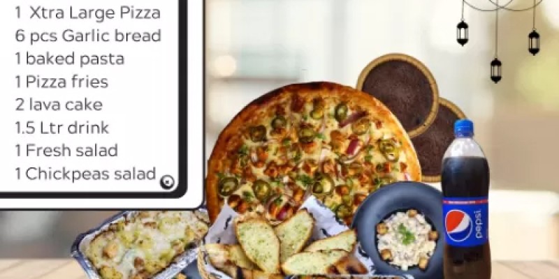 Papi's Pizza Ramazan Fiesta Deal 1 For Rs.1199 2 
