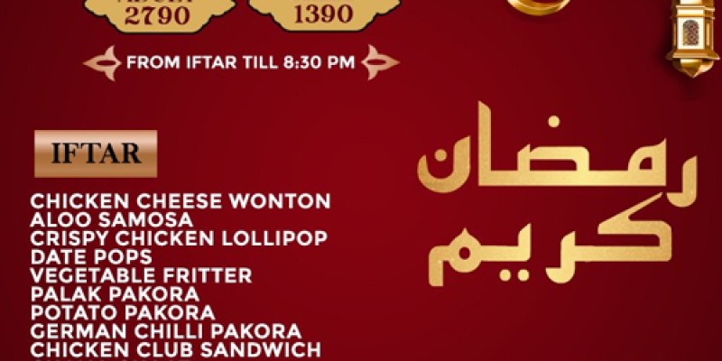 LalQila Iftar Dinner buffet For Adult For Rs.2790 2 