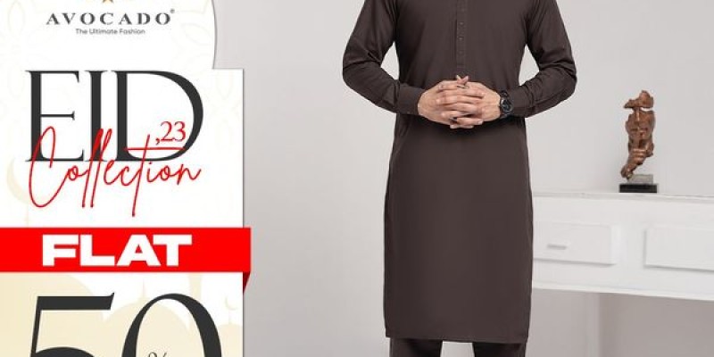 Avocado Men Clothing Eid Sale Flat 50% Off 2 