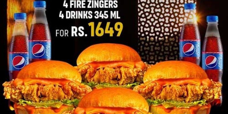 ON THE GRILL Celebration Deal 1 For Rs.1499 2 
