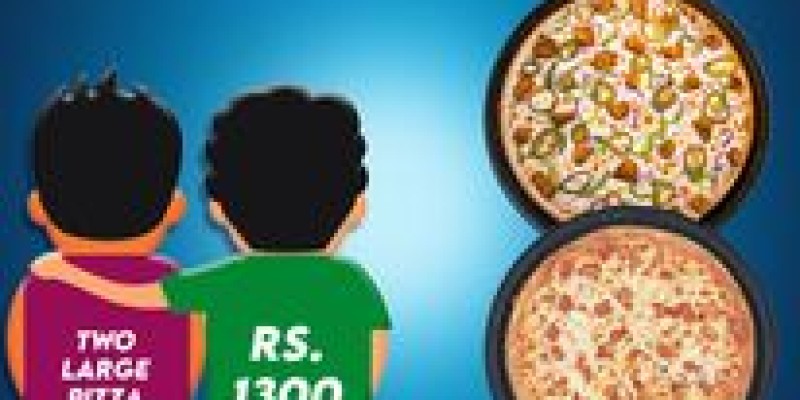 Pizzago Dosti Deal 1 For Rs.550 2 