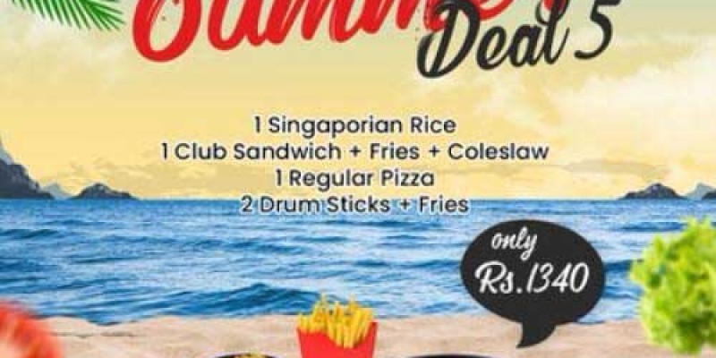 Pizza Spice Pizza Spice Summer Deal 1 For Rs.1510 2 