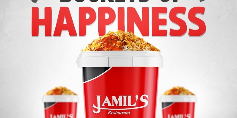 Jamil's Restaurant Deal 9 (Crispy Broast/Masala Broast Bun Zinger Roll French Fries Raita Cold Drink 300ml Can) For Rs.750/- 2 
