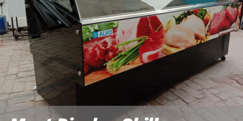 Fresh Meat Display#Meat Shops in Pakistan#Chiken#Beef#Mutton Freezer image 2