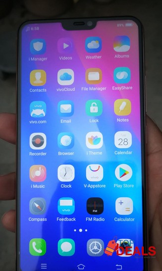 Vivo Y85 Dual Sim 4+64 GB ( Set is Not Used) image 2