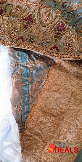 Can can mexi new stylish design walima dress image 4