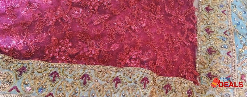 Can can mexi new stylish design walima dress image 7