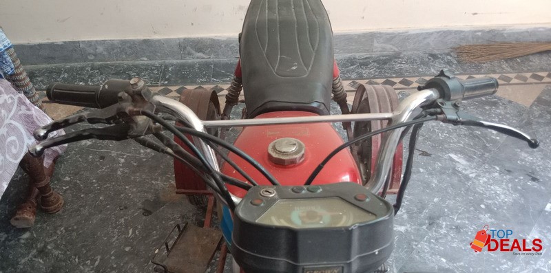 Bike for disabled person 70cc self start image 3