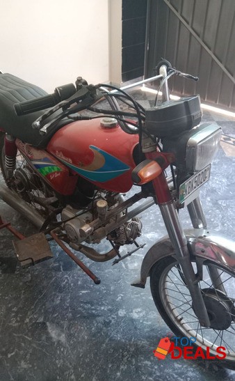 Bike for disabled person 70cc self start image 4