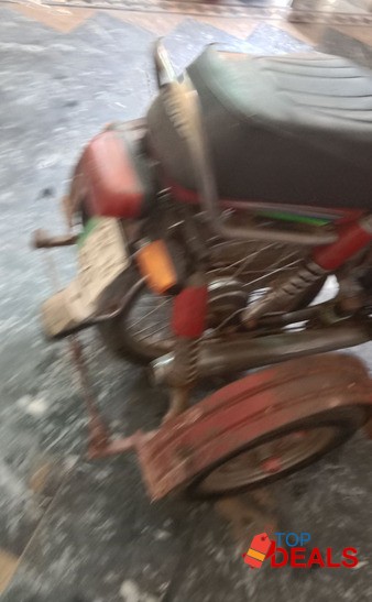 Bike for disabled person 70cc self start image 5