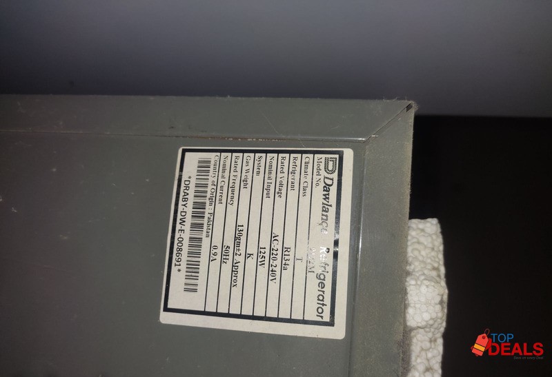 Dawlance refrigerator 6.2cf (9122m) image 5