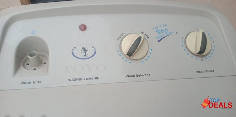 Toyo plastic body washing machine image 3