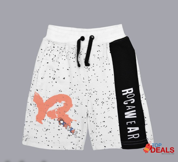 White &amp; Black Short for Boys (Pack of 2) image 2