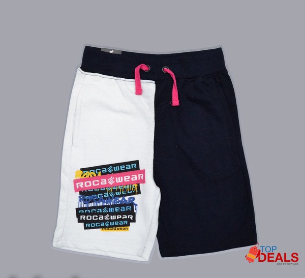 Red &amp; white Shorts for Boys (Pack of 2) image 2